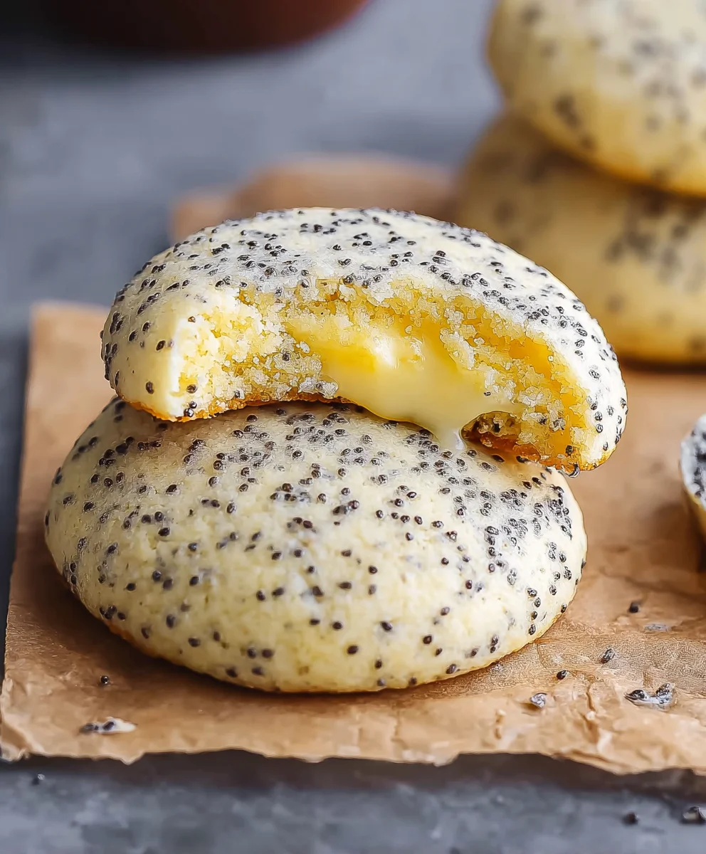 Lemon Poppy Seed Cookies - Zesty & Delicious Treat