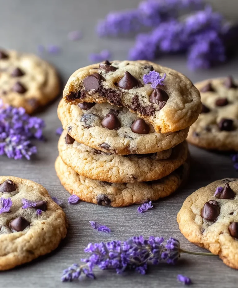 Lavender Chocolate Chip Cookies-Aromatic-Delightful-Recipe