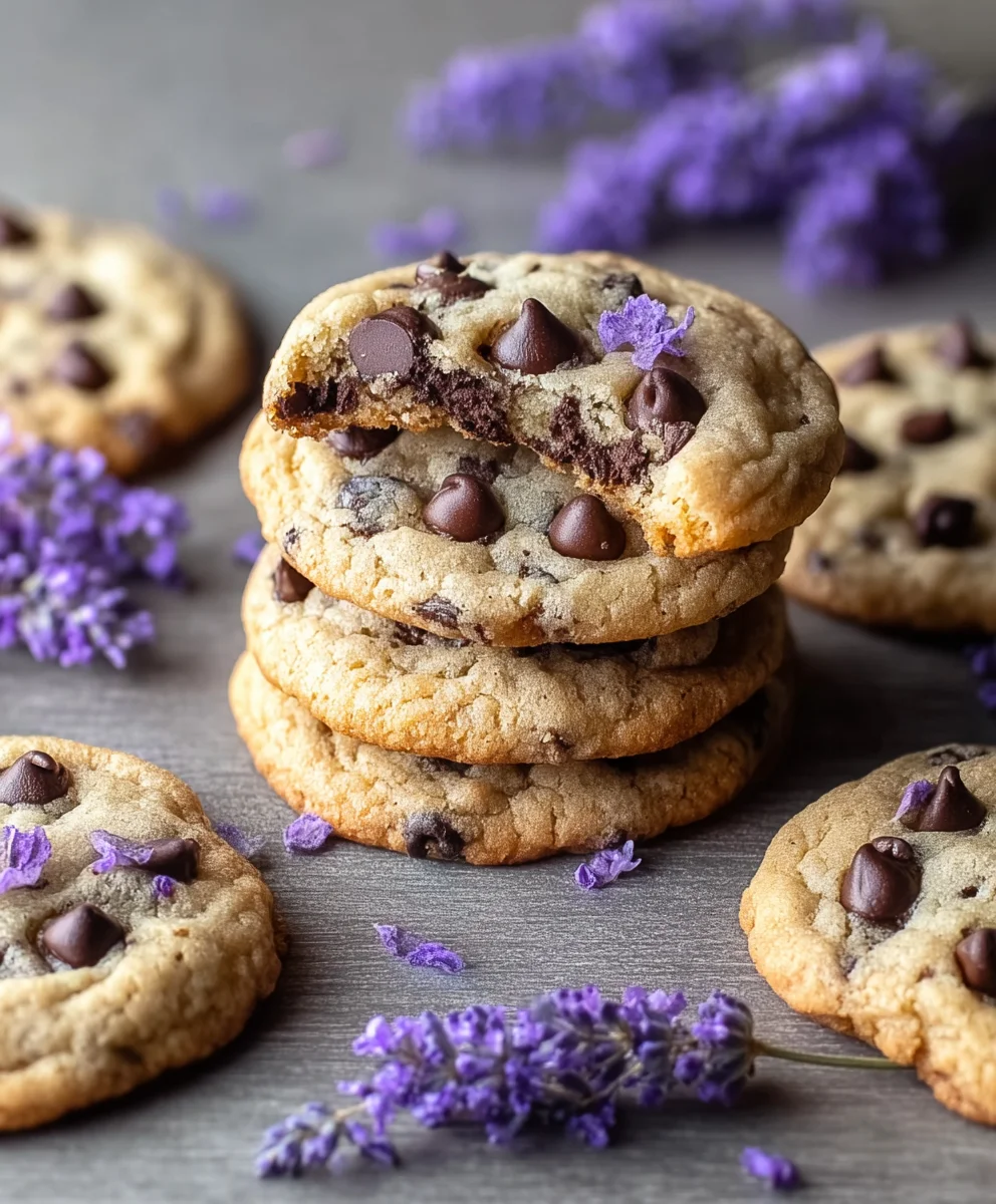 Lavender Chocolate Chip Cookies-Aromatic-Delightful-Recipe