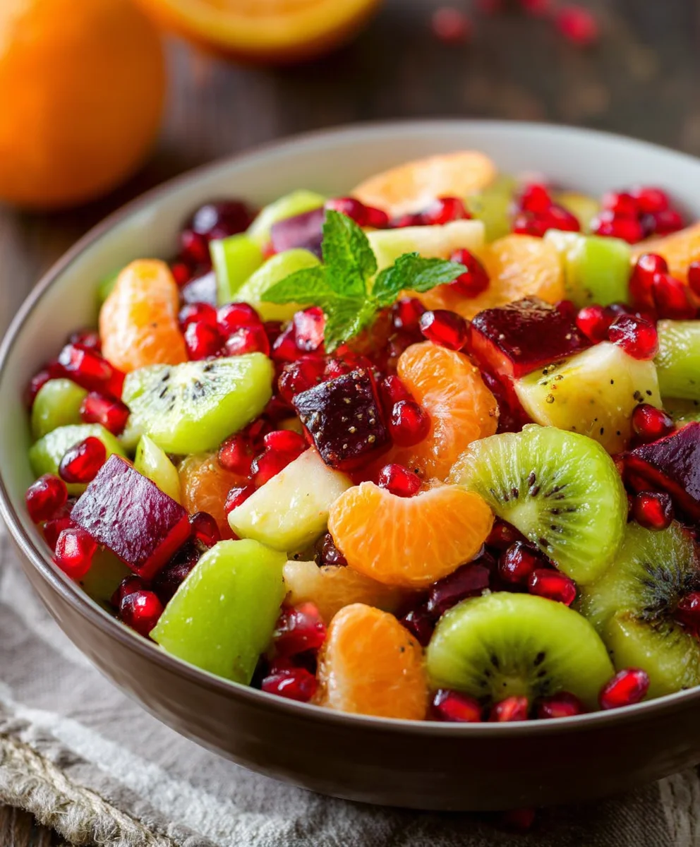Winter Fruit Salad Recipe- Delicious Seasonal Medley