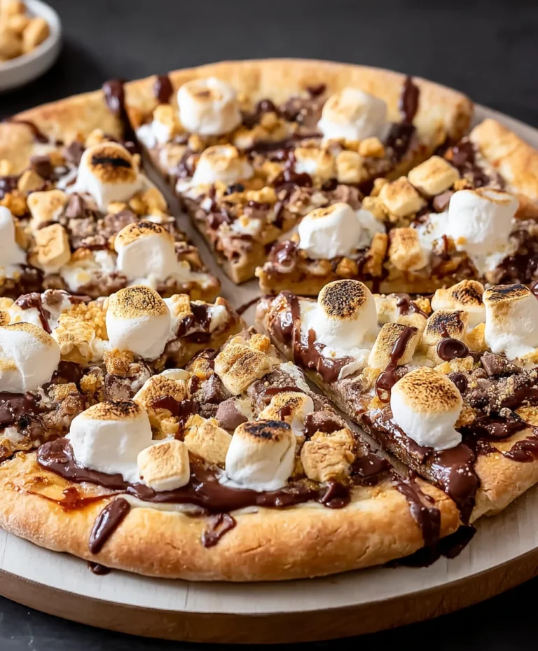 Easy Smores Pizza Recipe – Delicious Dessert Treat