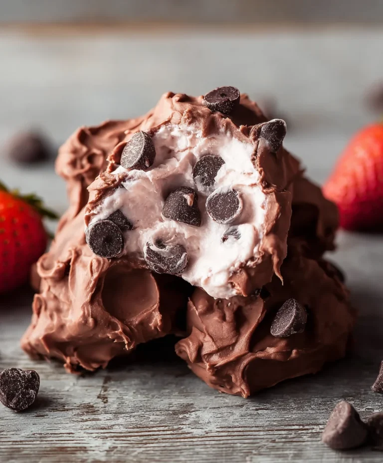 Easy Frozen Chocolate Yogurt Clusters Healthy Treat