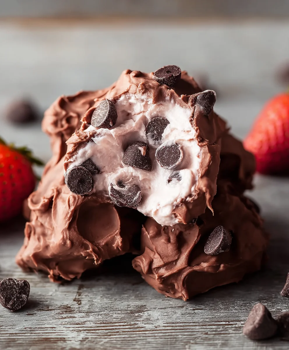 Easy Frozen Chocolate Yogurt Clusters Healthy Treat