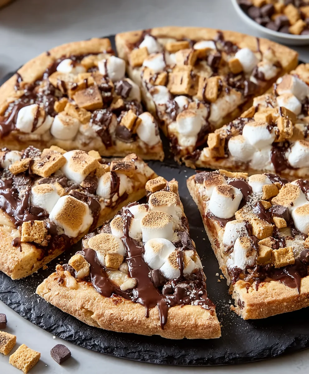 Easy Smores Pizza Recipe - Delicious Dessert Treat