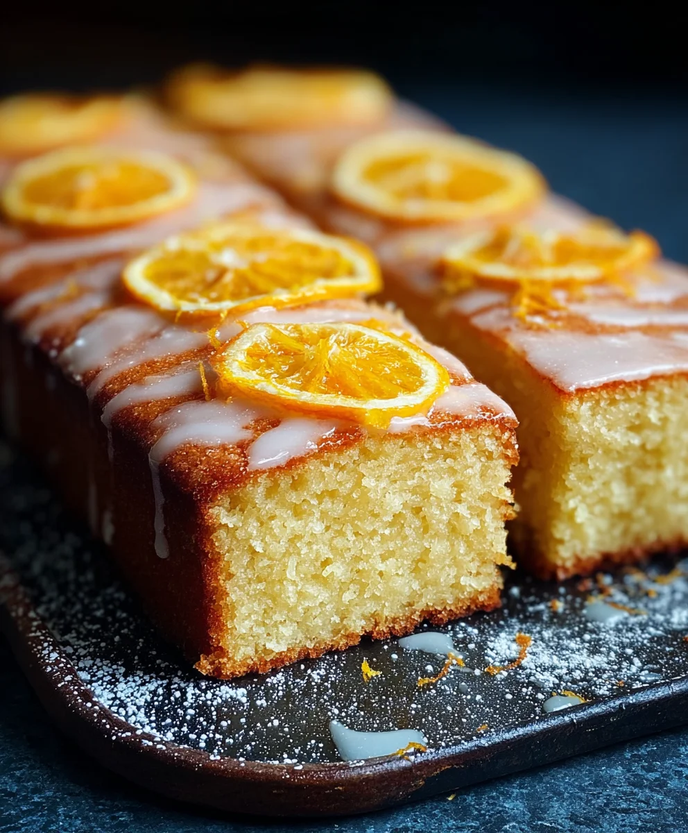 Easy Orange Drizzle Traybake Cake Recipe