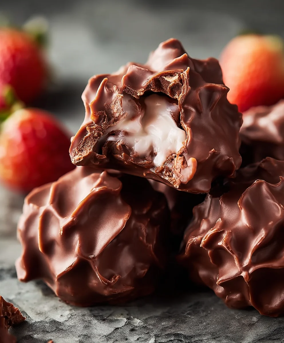 Easy Frozen Chocolate Yogurt Clusters Healthy Treat