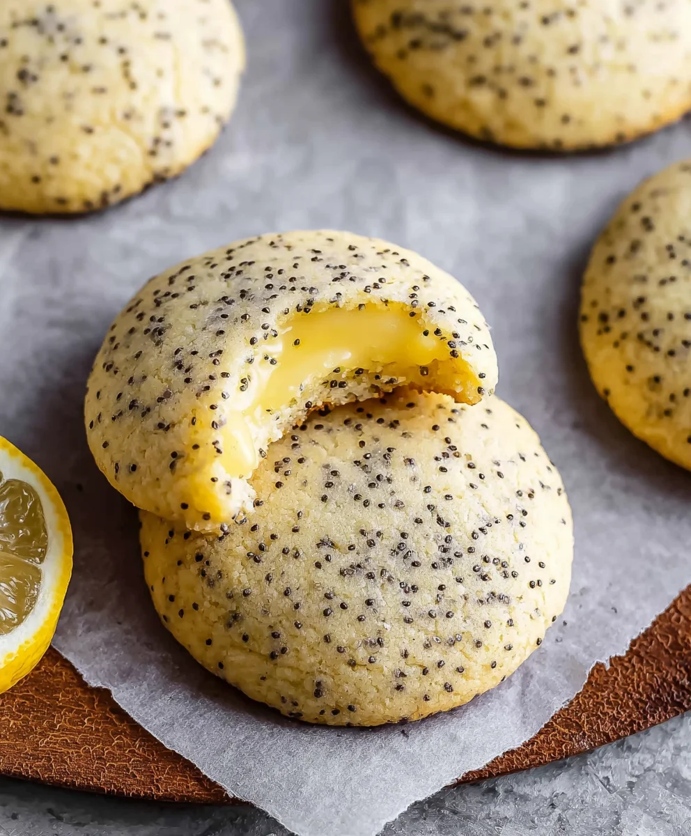 Lemon Poppy Seed Cookies - Zesty & Delicious Treat