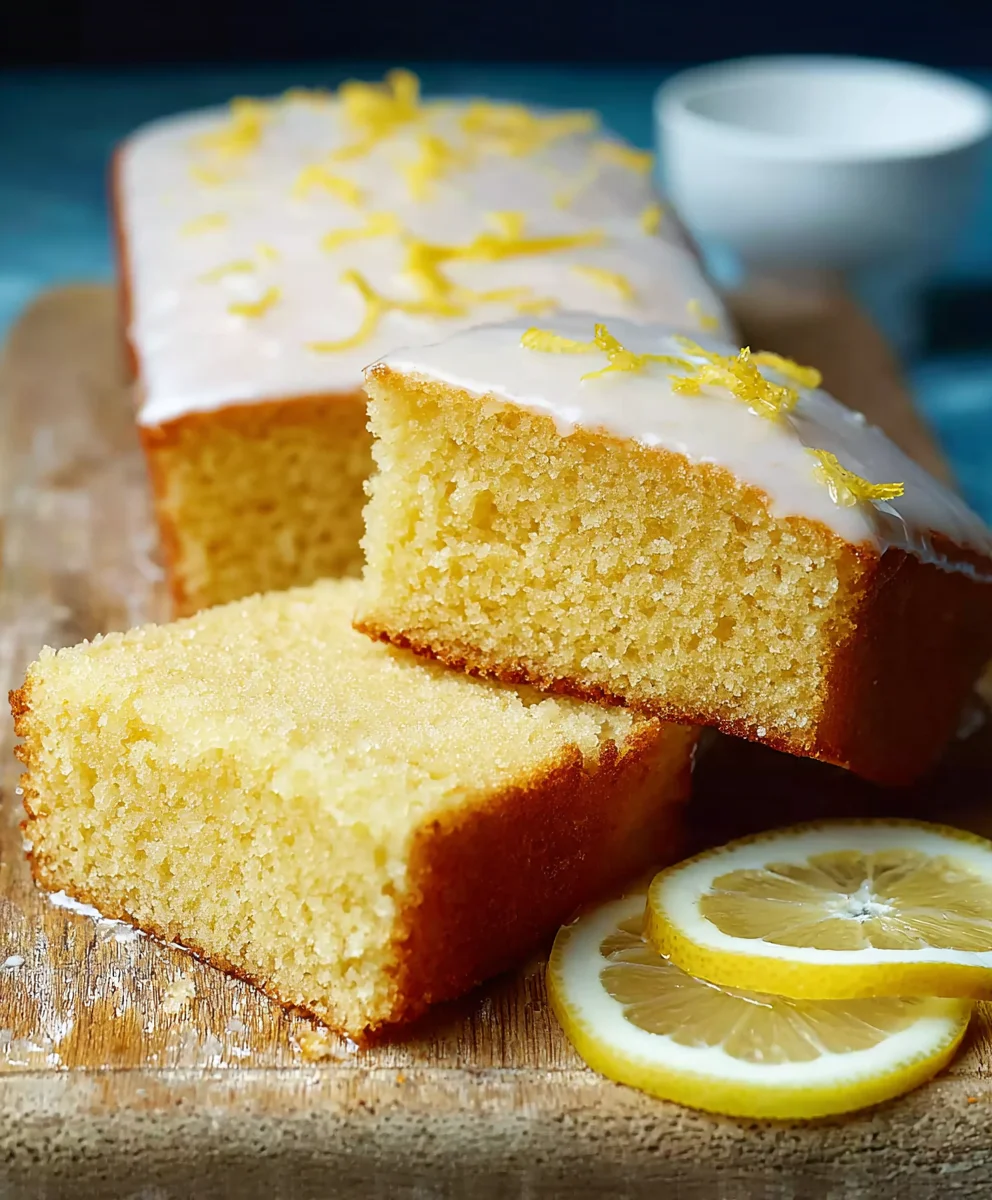 Easy Lemon Drizzle Cake- Traybake Perfection