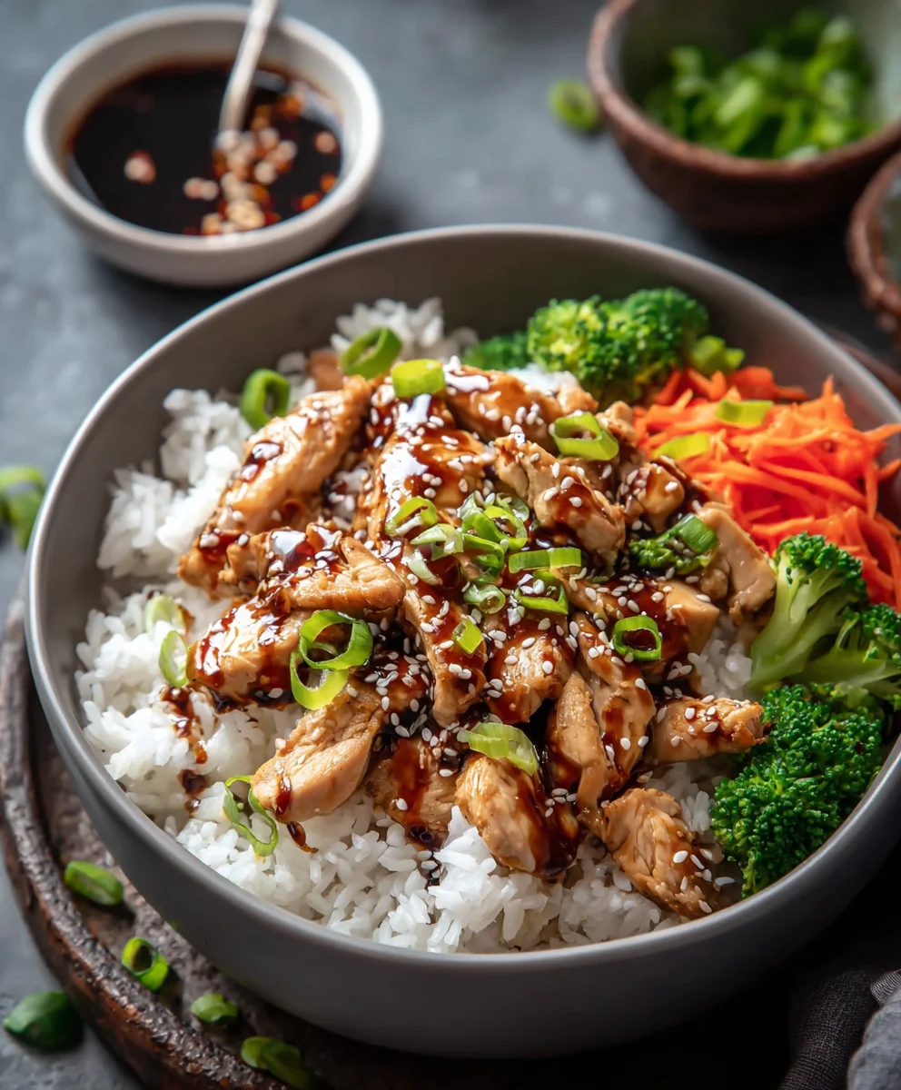 Easy Teriyaki Beef Rice Bowl Recipe