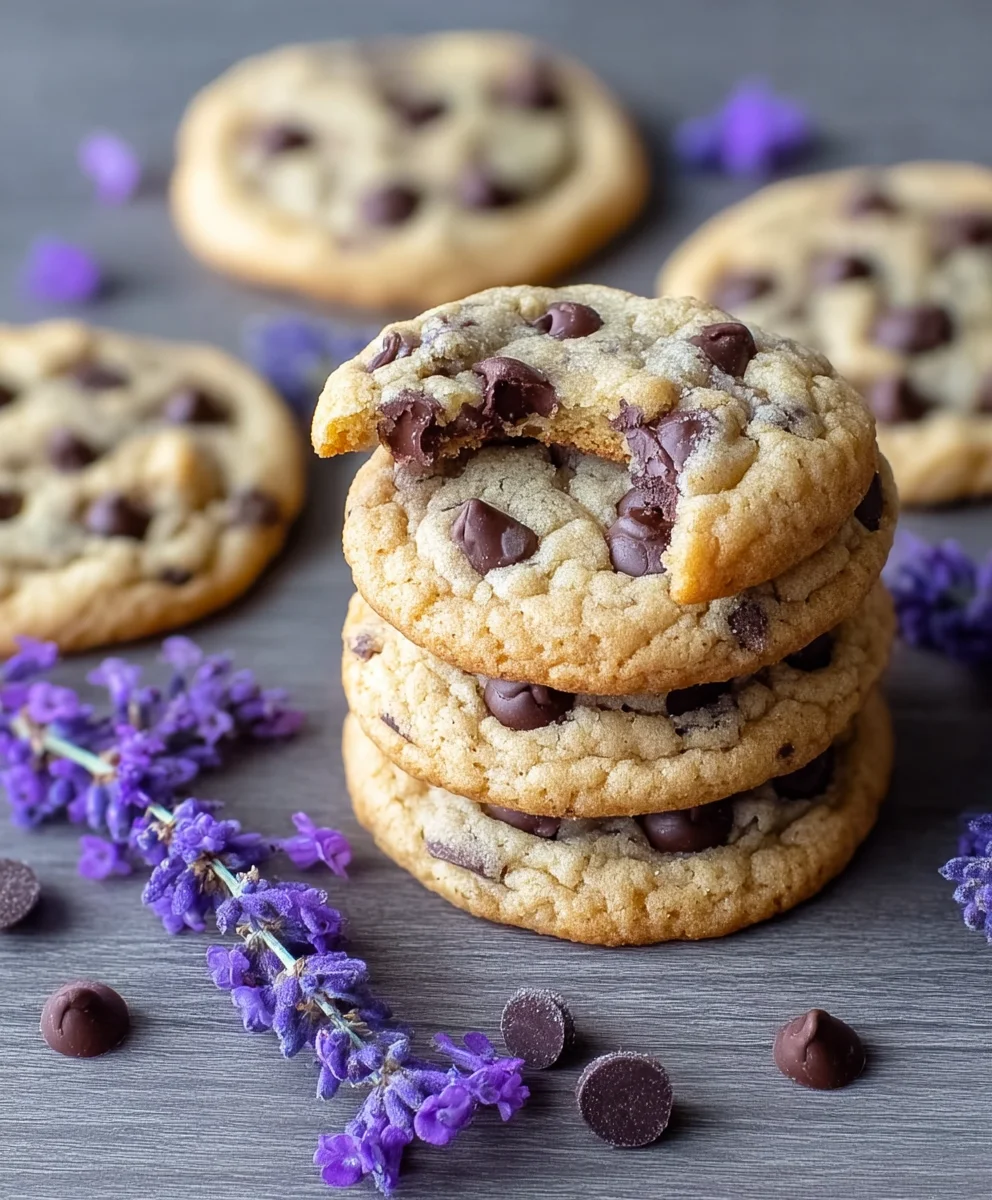 Lavender Chocolate Chip Cookies-Aromatic-Delightful-Recipe