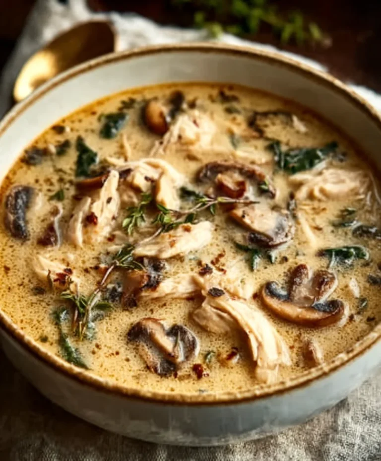 Rotisserie Chicken Mushroom Soup – Easy & Delicious Comfort