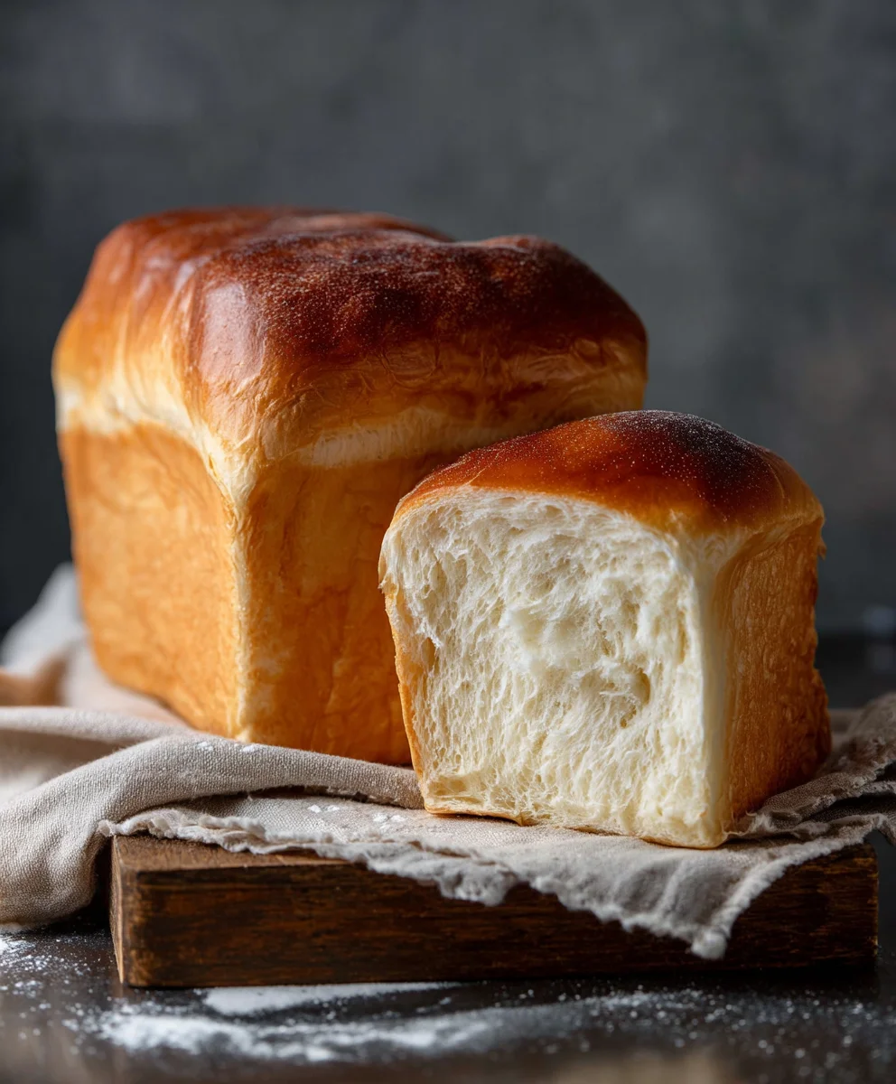Super Easy Milk Bread Loaf-Fluffy Homemade Delight