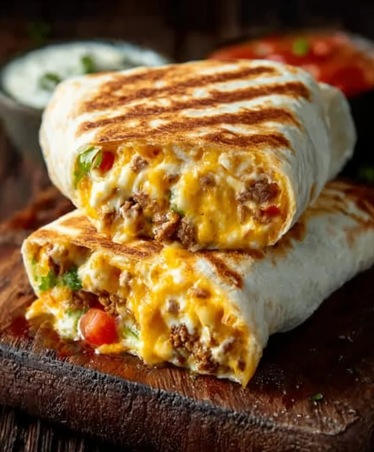 Ultimate Grilled Cheese Burrito Recipe