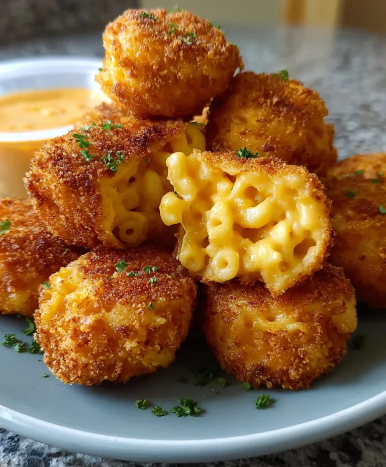 Crispy Fried Mac and Cheese Bites-Easy Appetizer Recipe