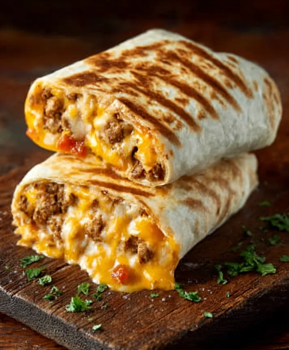 Ultimate Grilled Cheese Burrito Recipe