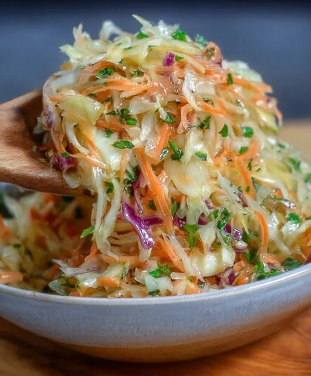 Old Fashion Sauerkraut Salad- Beef & Non-Non-Non-Alcoholic Alternativeic Twist
