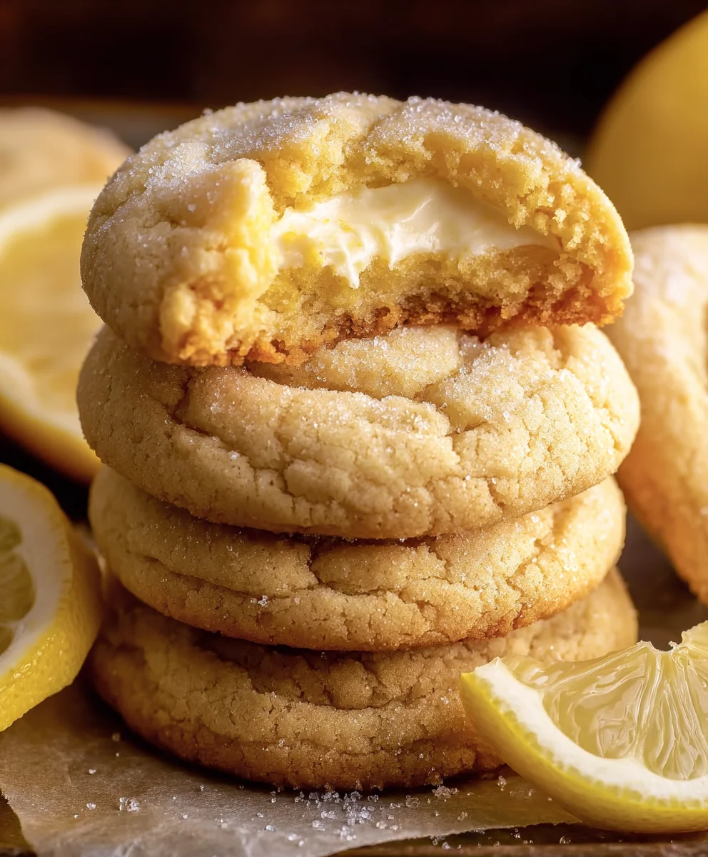 Lemon Cheesecake Cookies - Easy & Delicious Treat