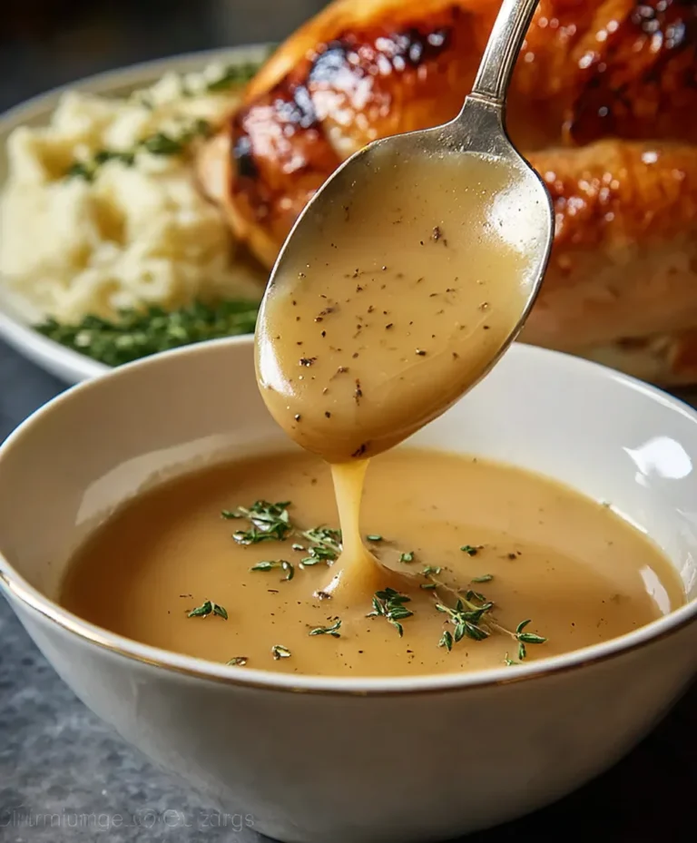 Best Homemade Turkey Gravy Recipe – Rich Flavor