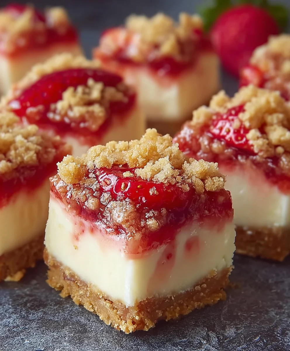 Strawberry Crunch Cheesecake Bites-Easy Dessert Recipe