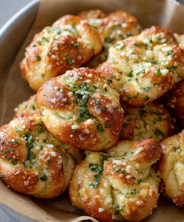 Garlic Knots- Irresistible Baked Bread Bites