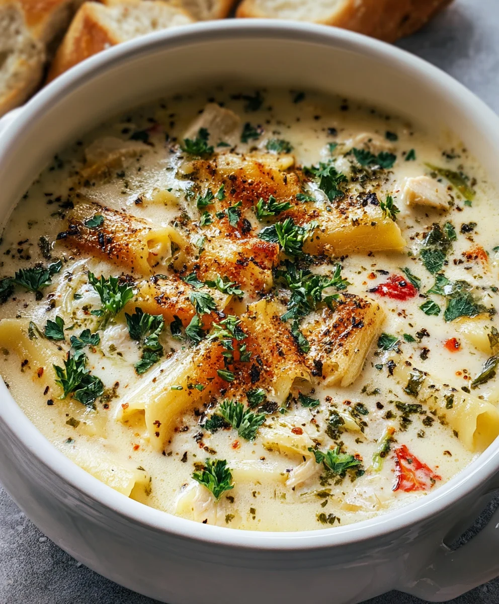 Creamy White Lasagna Soup - Easy & Delicious Recipe