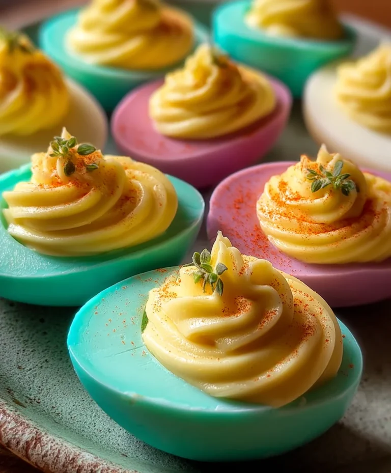 Colorful Deviled Eggs – Easy Party Appetizer