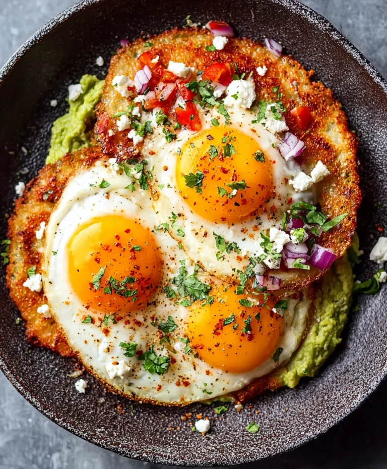 Crispy Feta Fried Eggs – Easy & Delicious Recipe