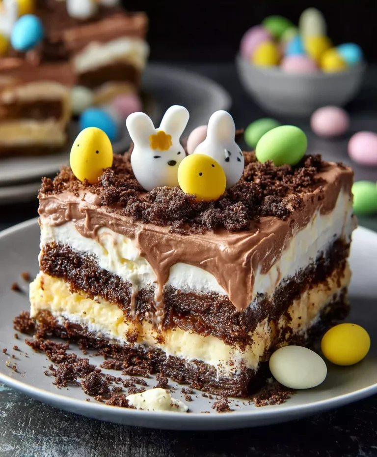 Easter Chocolate Lasagna-Decadent Dessert Delight