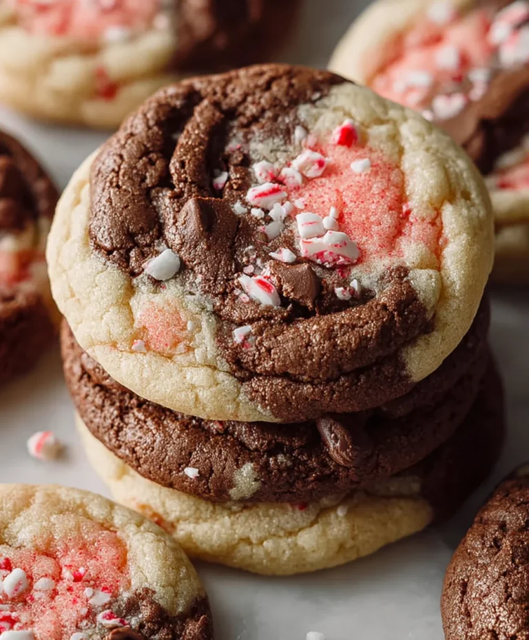 Peppermint Mocha Cookies-Festive Holiday Treat