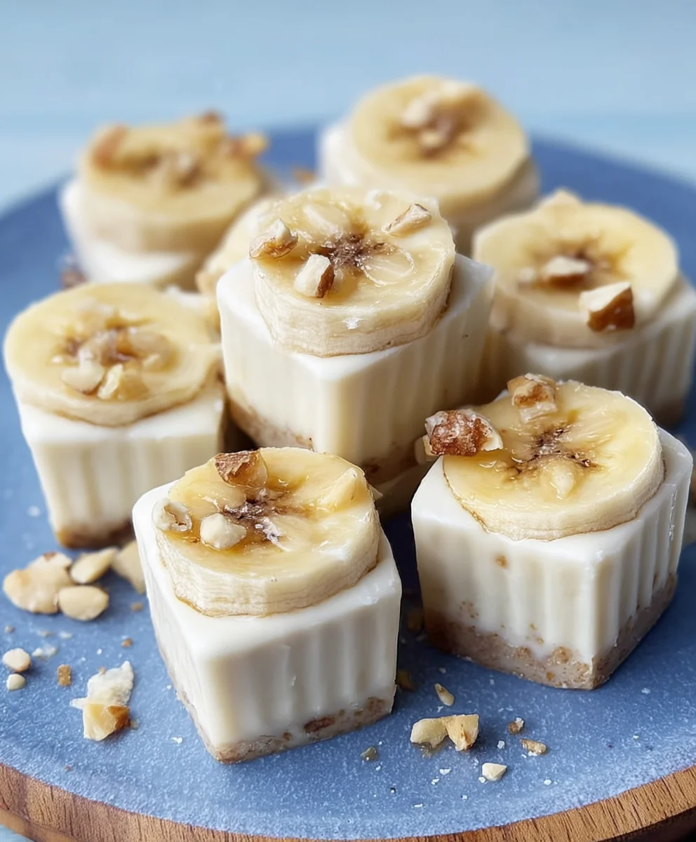 Frozen Banana Yogurt Bites-Easy Sweet Treat