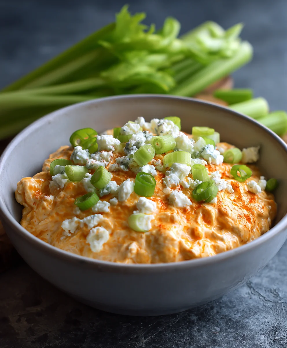 Buffalo Chicken Cottage Cheese Bowl-Healthy & Easy