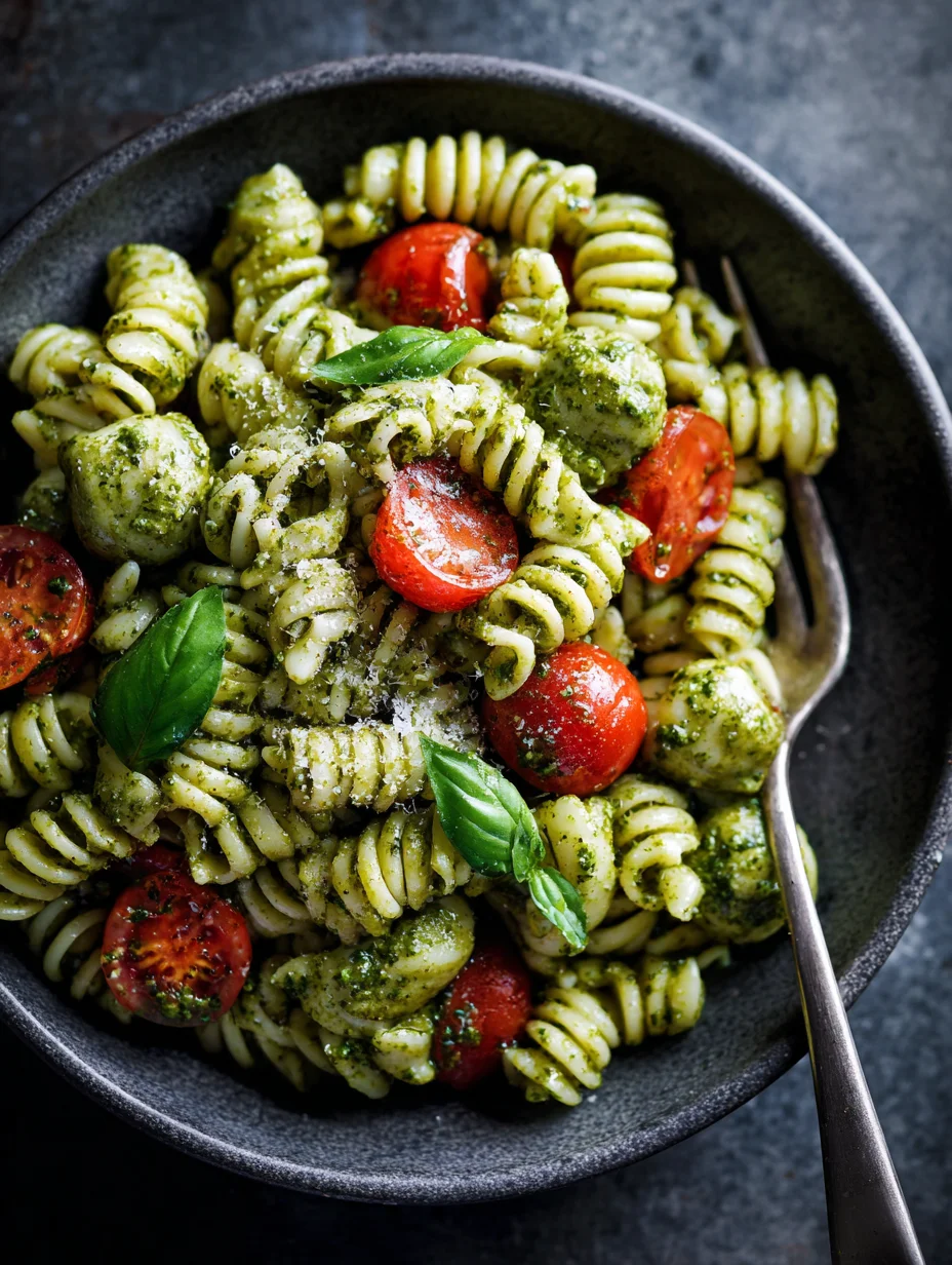 Easy Pesto Pasta Salad Recipe - Delicious & Quick