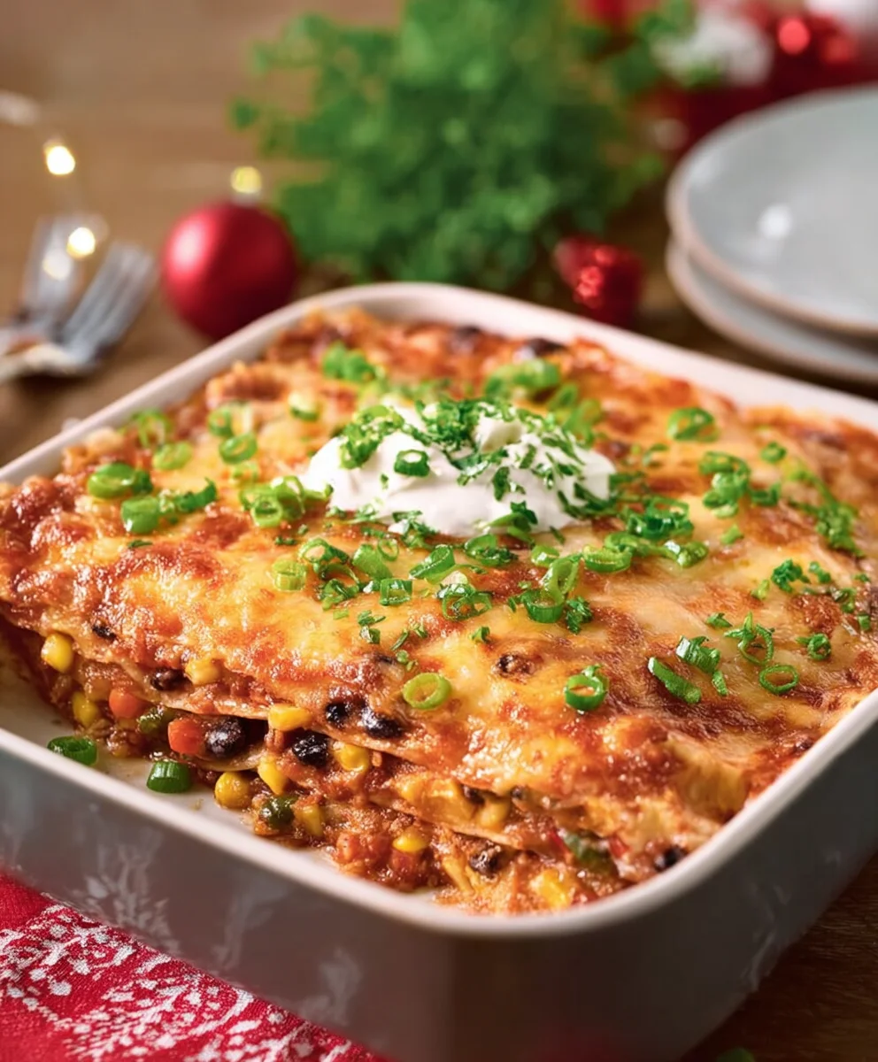 Easy Veggie Mexican Lasagna Recipe-Delicious & Quick