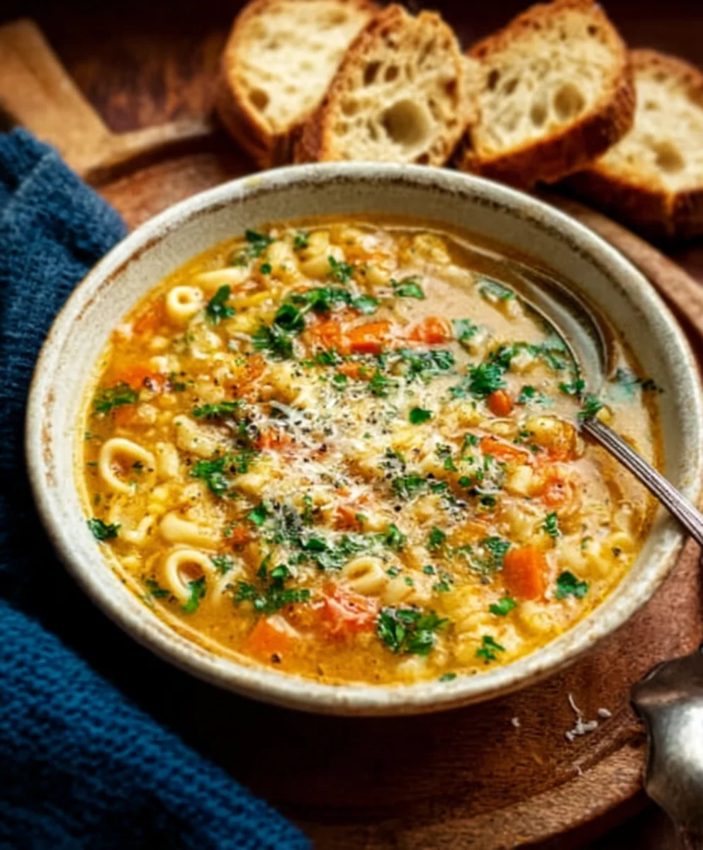 Italian Penicillin Soup-Healing Comfort Food Recipe