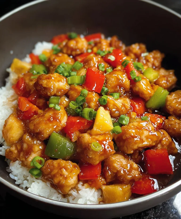 Easy Sweet and Sour Chicken Recipe – Delicious & Quick