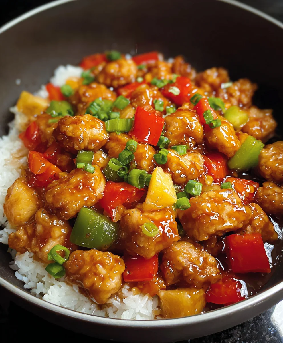 Easy Sweet and Sour Chicken Recipe - Delicious & Quick