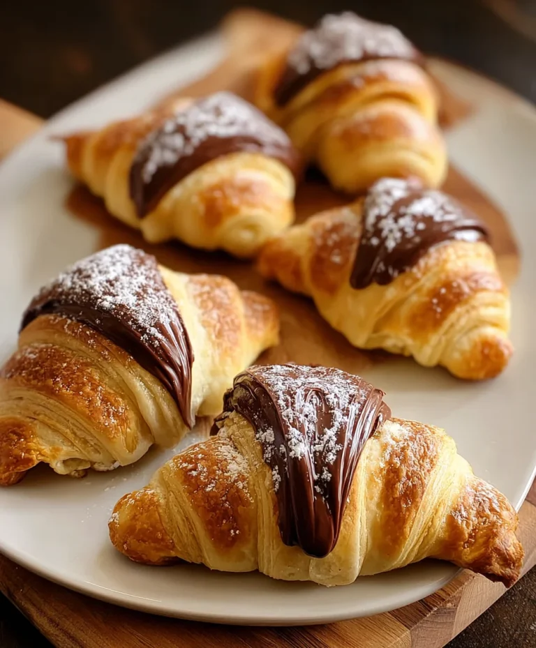 Easy Nutella Crescent Rolls – Sweet Dessert Recipe