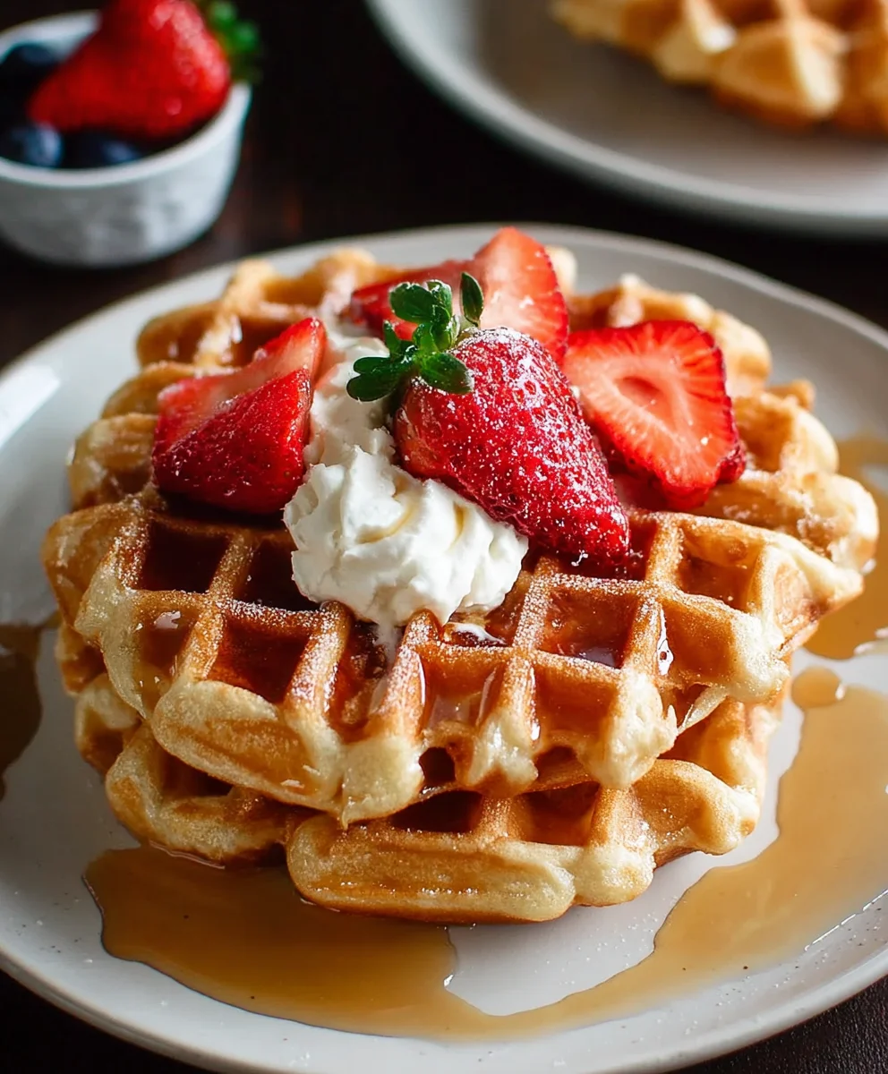 High Protein Waffles - Delicious & Healthy Breakfast