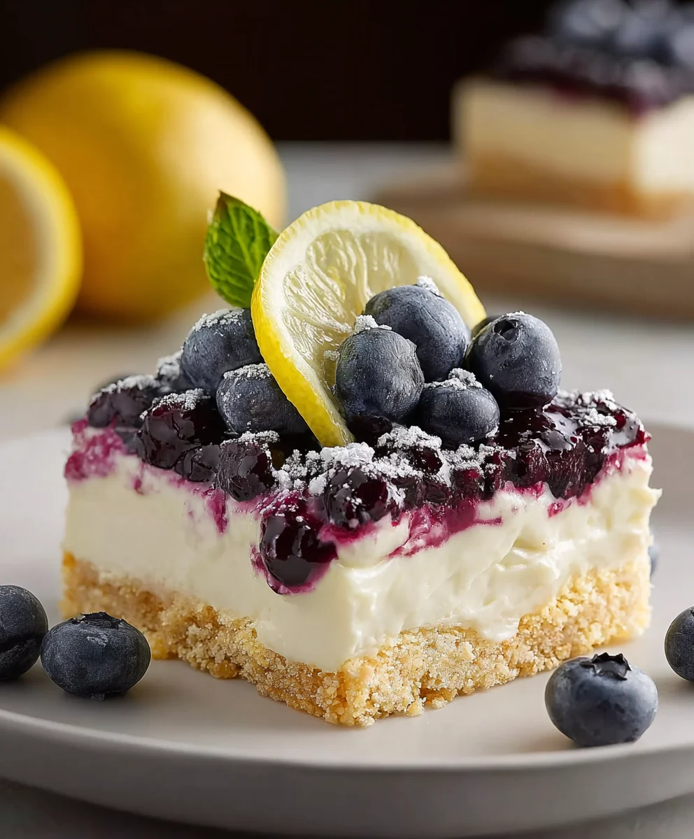 Lemon Blueberry Delight Recipe-Sweet & Zesty Treat