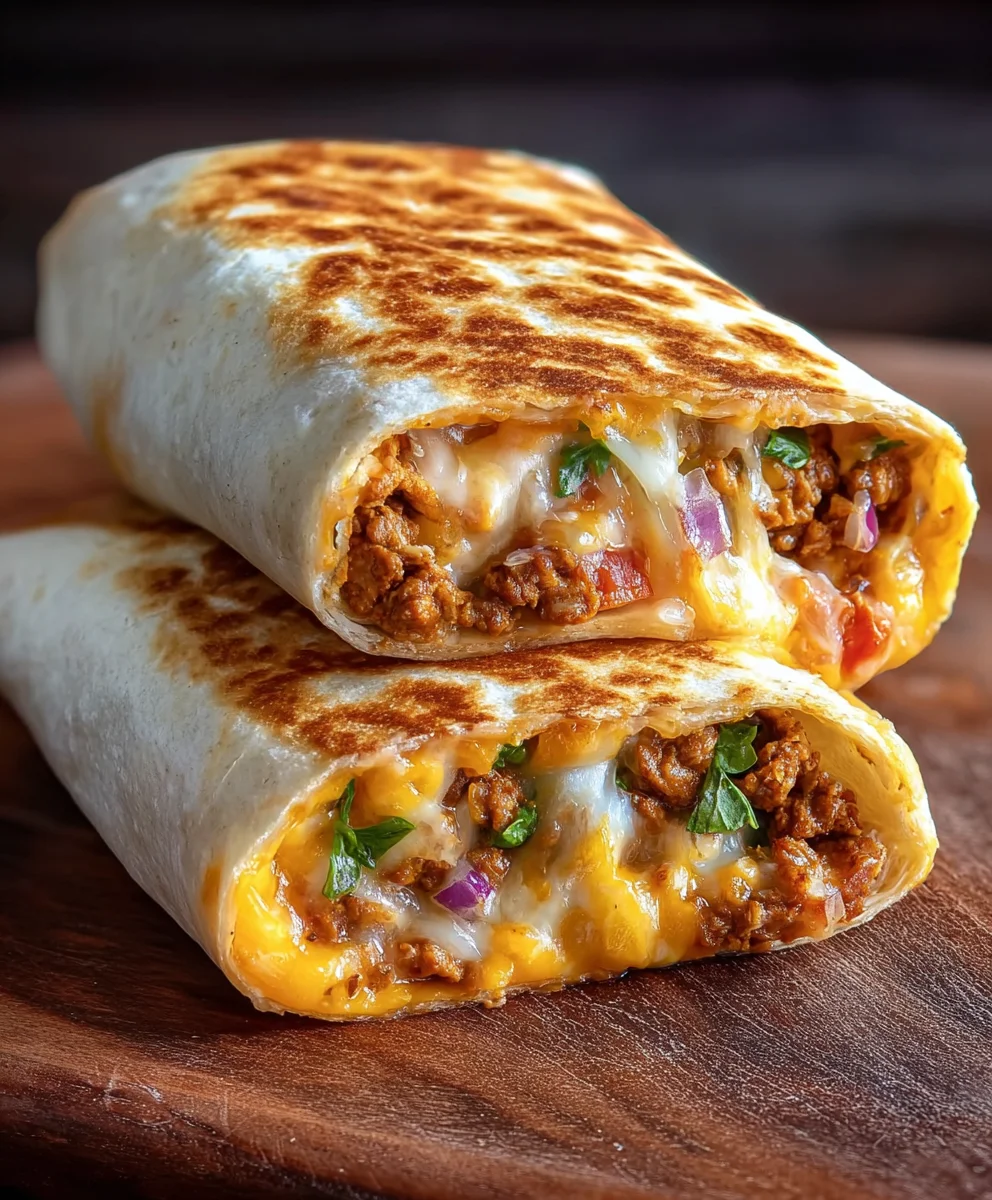Grilled Cheese Burrito- Ultimate Comfort Food Recipe