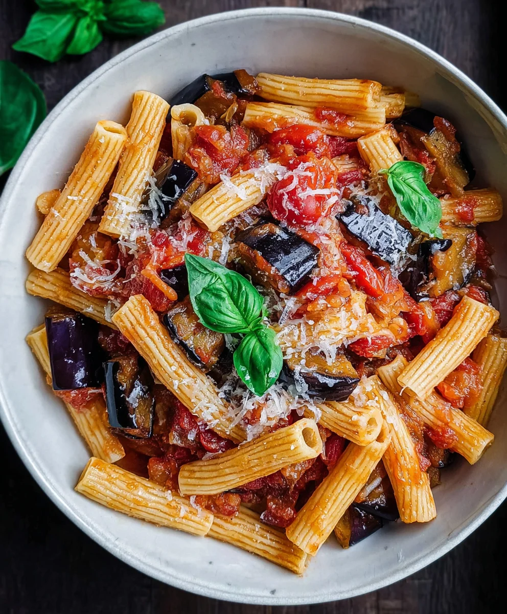 Authentic Pasta alla Norma Recipe - Sicilian Eggplant Delight