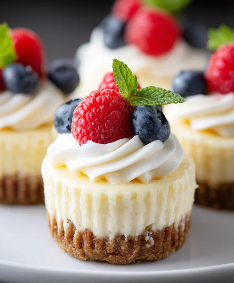 Best Mini Cheesecake Recipe-Irresistible Treats