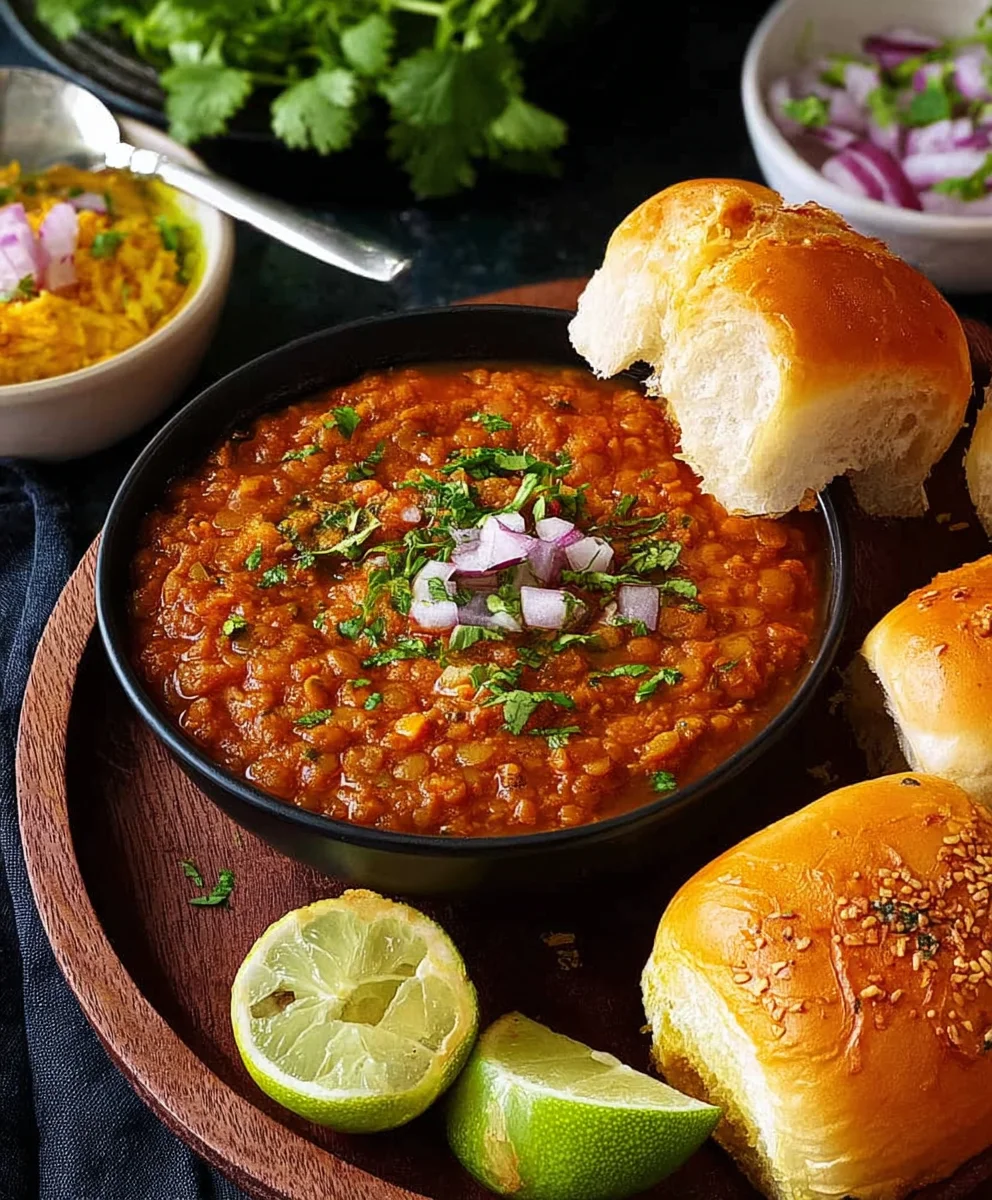 Delicious Pav Bhaji Recipe - Easy Indian Street Food