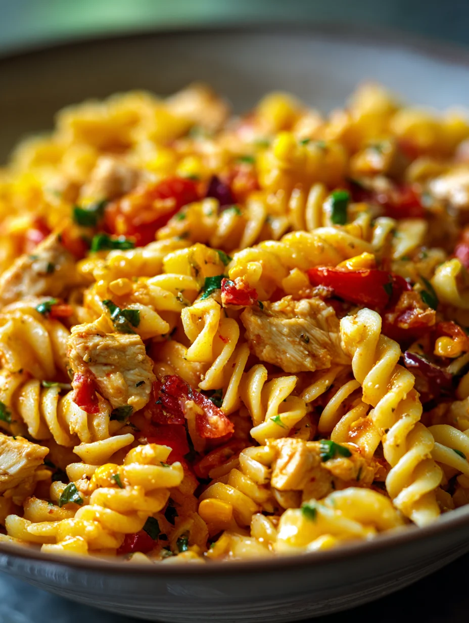 BBQ Chicken Pasta Salad-Easy & Delicious Summer Meal