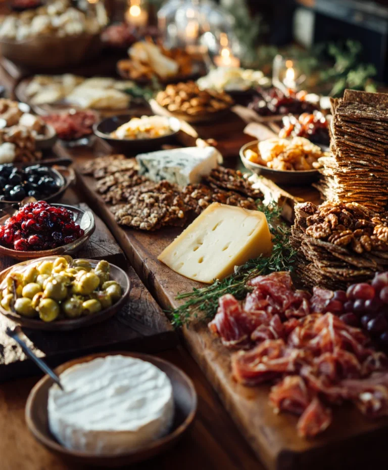 Wedding Reception Grazing Table Ideas-Elegant & Easy