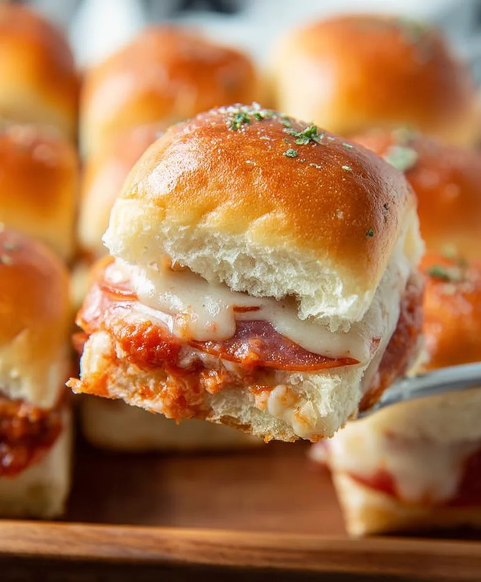Easy Beef Pizza Sliders - Quick & Delicious Appetizer