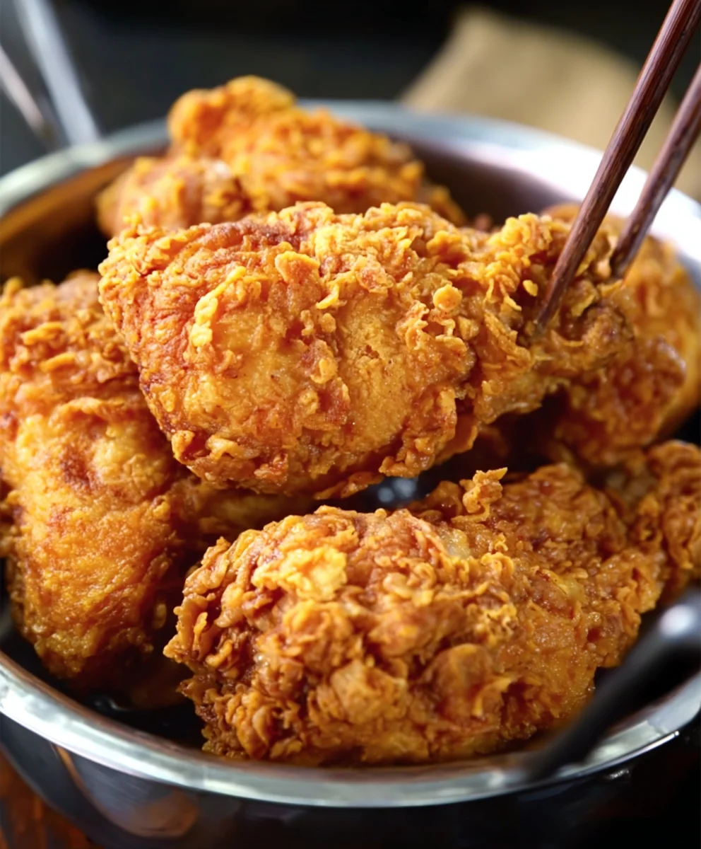 Copycat KFC Fried Chicken Recipe-Crispy Flavor