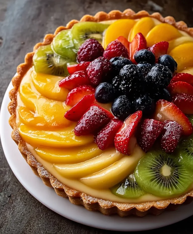 Easy Fresh Fruit Tart Recipe – Delicious Dessert