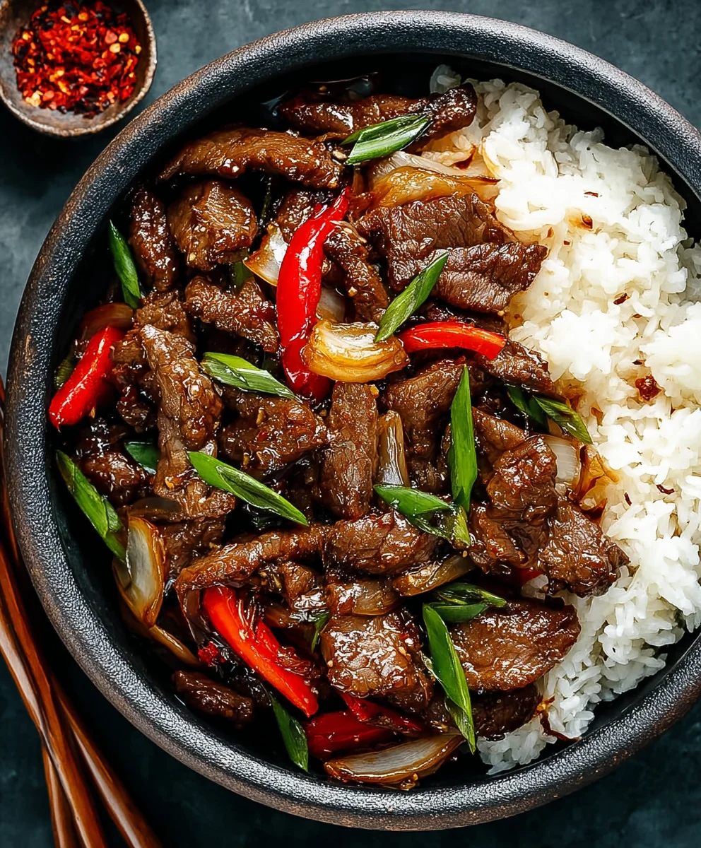 Easy Black Pepper Beef Stir-fry Recipe