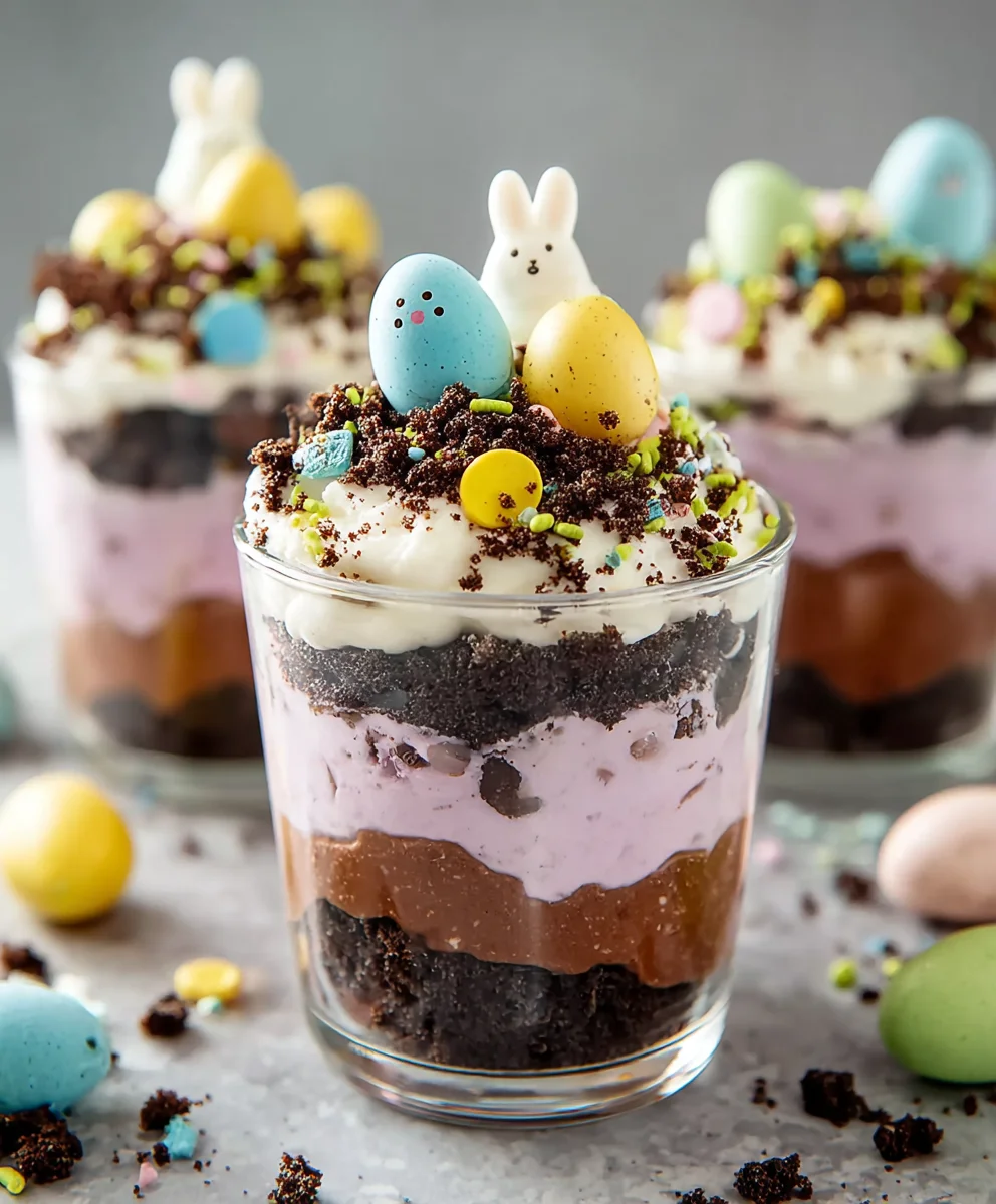 Easter Dirt Cups- Decadent & Fun Dessert Recipe